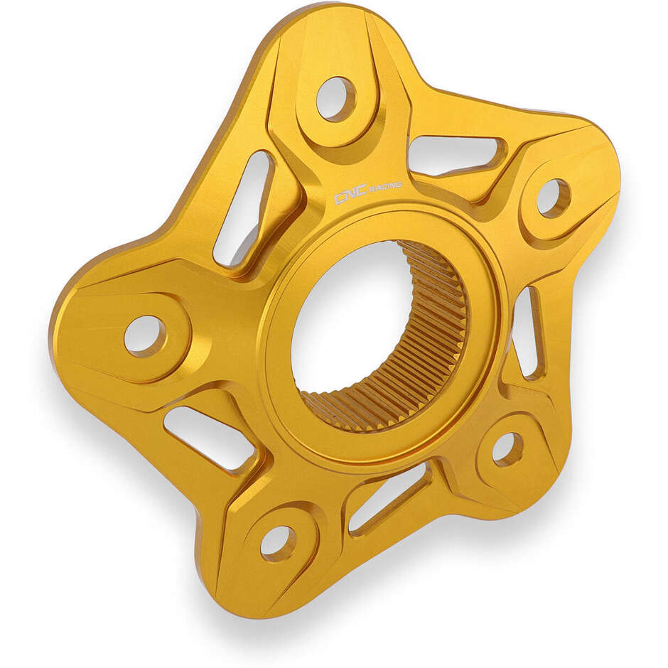 MV Agusta CNC Racing 5 Hole Crown Flange FL508 Gold