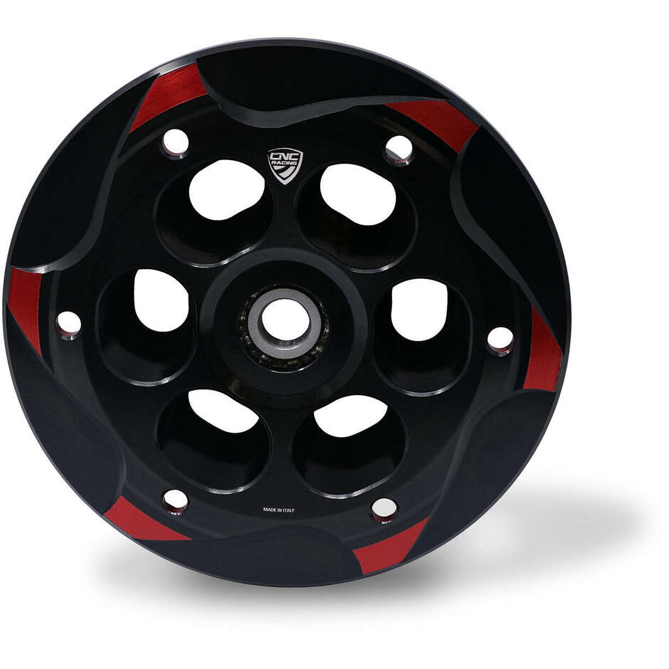 MV Agusta Rutschkupplung Druckplatte mit Lager - Bicolor CNC Racing SP301 Schwarz Rot