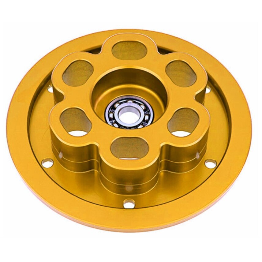 MV Agusta Slipper Clutch Pressure Plate with Bearing CNC Racing SP301 Gold