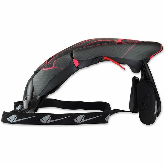 Neck Support Moto Cross NSS Neck Support System Ufo Plast Red Neon