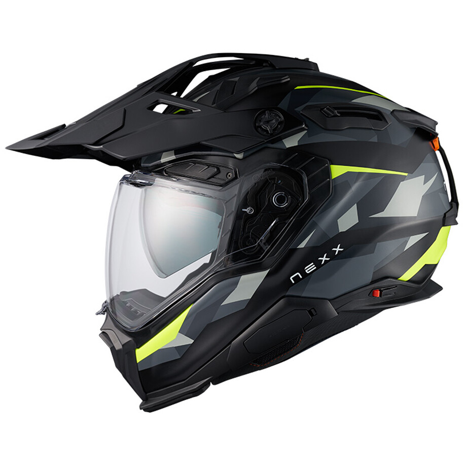 Nexx X.WED3 TRAILMANIA Adventure Motorcycle Helmet Neon Green Matt