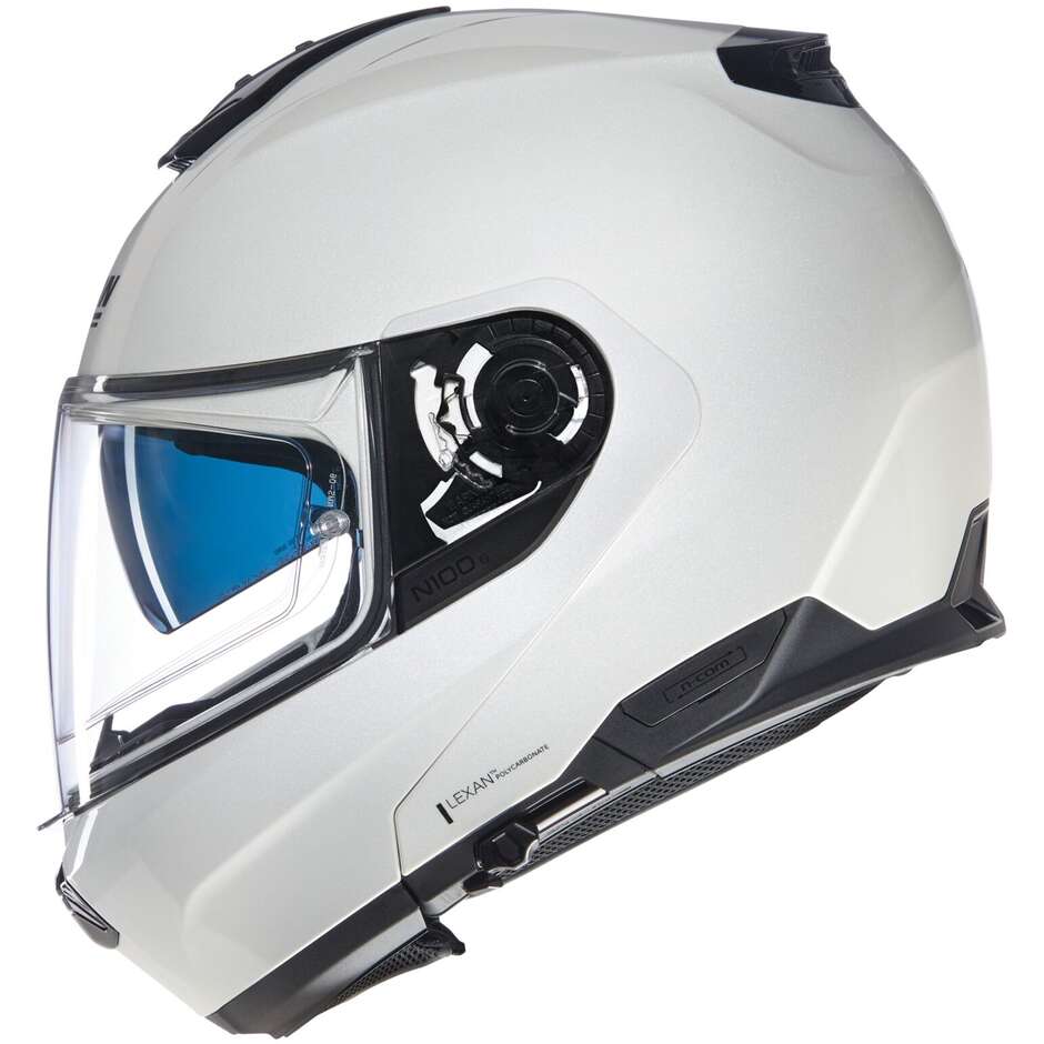 Nolan N100-6 CLASSICO NOBILE 320 P/J Modular Motorcycle Helmet Pearl White