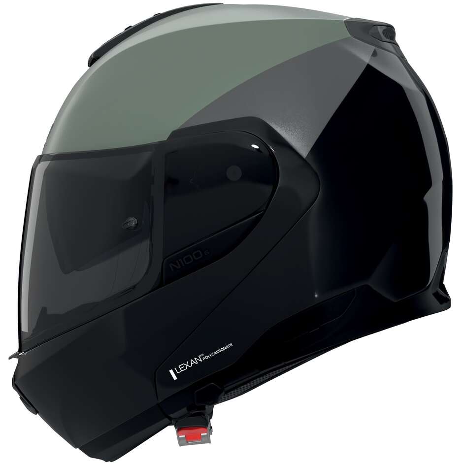Nolan N100-6 Modular Motorradhelm P/J SONDERLACKIERUNG 356 Grün Grau Schwarz Anthrazit Matt