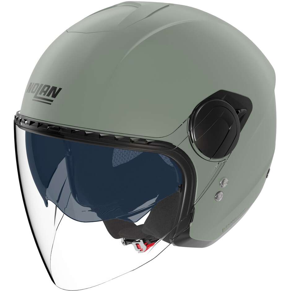 Nolan N20-2 VISOR CLASSICO NOBILE 337 Jet Motorradhelm Grün Grau Matt