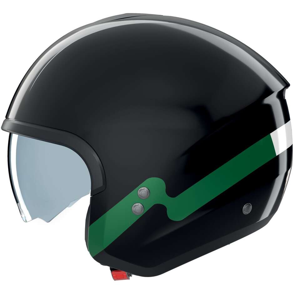Nolan N20-2 ZEFIRO 342 Jet Motorcycle Helmet Black Italy Glossy
