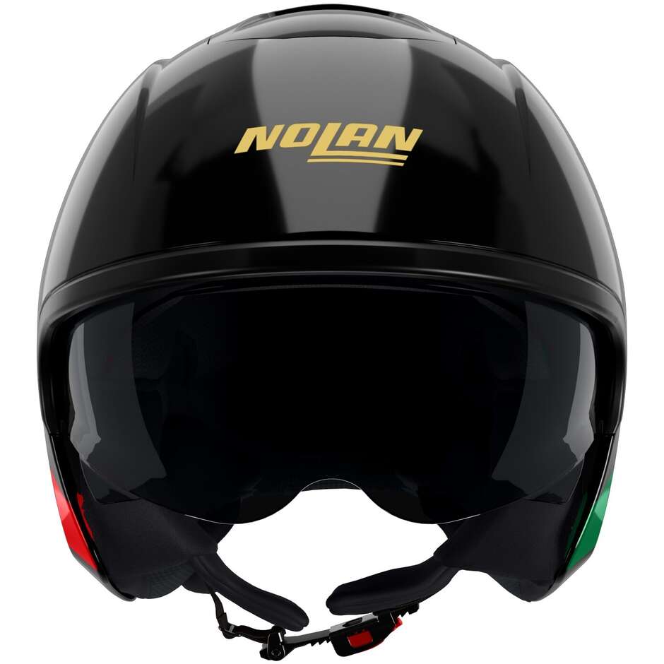 Nolan N20-2 ZEFIRO 342 Jet Motorcycle Helmet Black Italy Glossy