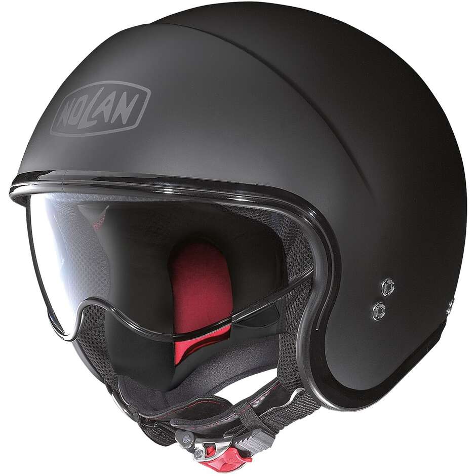 Nolan N21 06 CLASSIC 010 Matt Black Motorcycle Jet Helmet