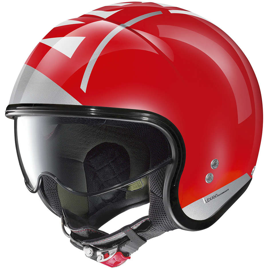 Nolan N21 AVANT-GARDE 097 Red Racing Motorcycle Helmet