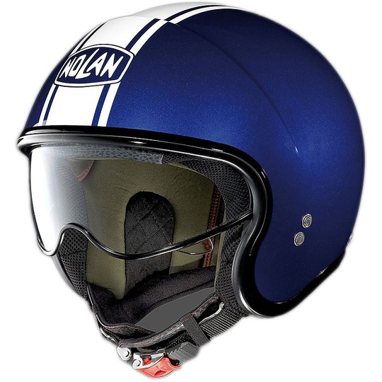 Nolan N21 Caribe Mini-Jet Helmet 365 Cayman Blue White