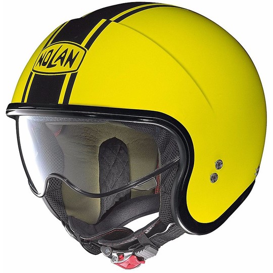 Nolan N21 Caribe Mini-Jet Helmet for 048 Led Yellow