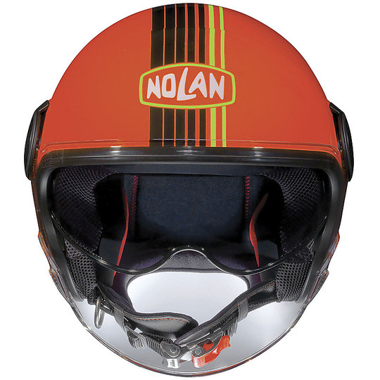 Nolan N21 Classic Visor Classic Joie de Vivre 039 Joie de Vivre Led Orange Mini Helmet