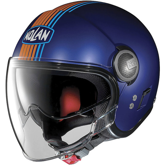 Nolan N21 Classic Visor Classic Mini Jet Jet Helmet Joie de Vivre 036 Flat Cayman Blue