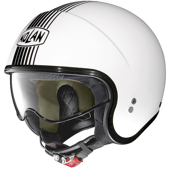 Nolan N21 Mini Jet Jet Helmet Joie De Vivre 063 White Black Gloss