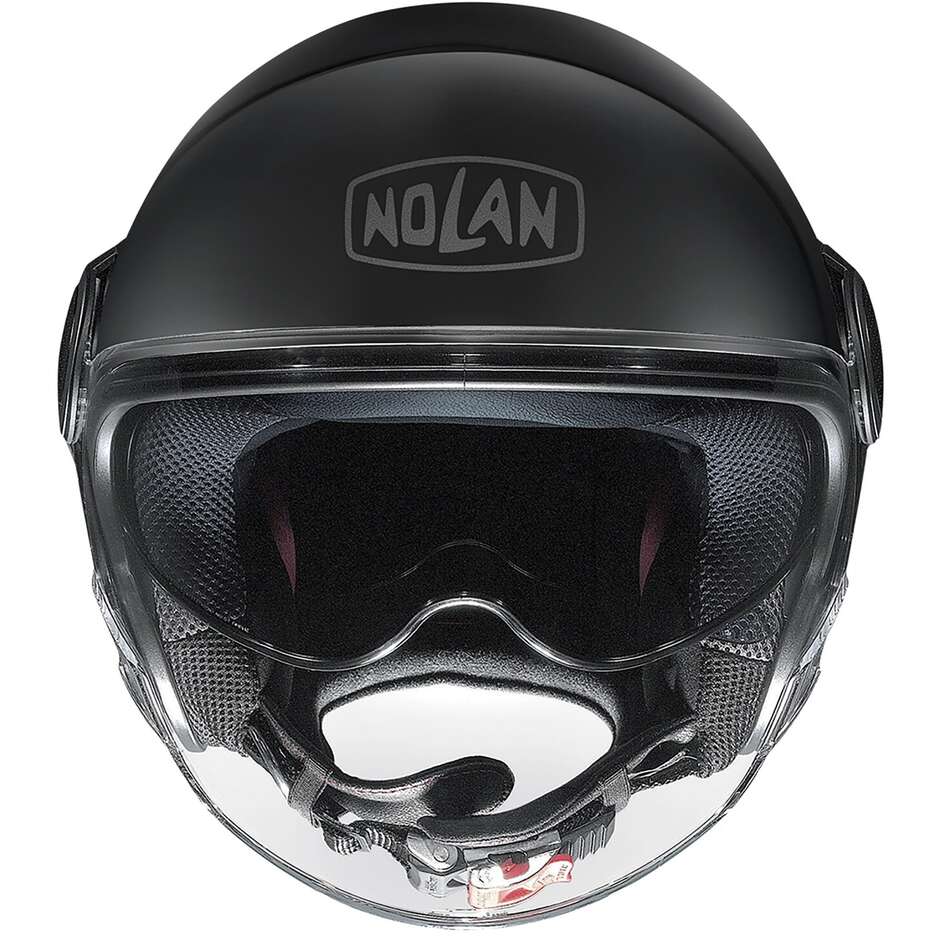 Nolan N21 VISOR 06 CLASSIC 010 Matt Black Motorcycle Jet Helmet