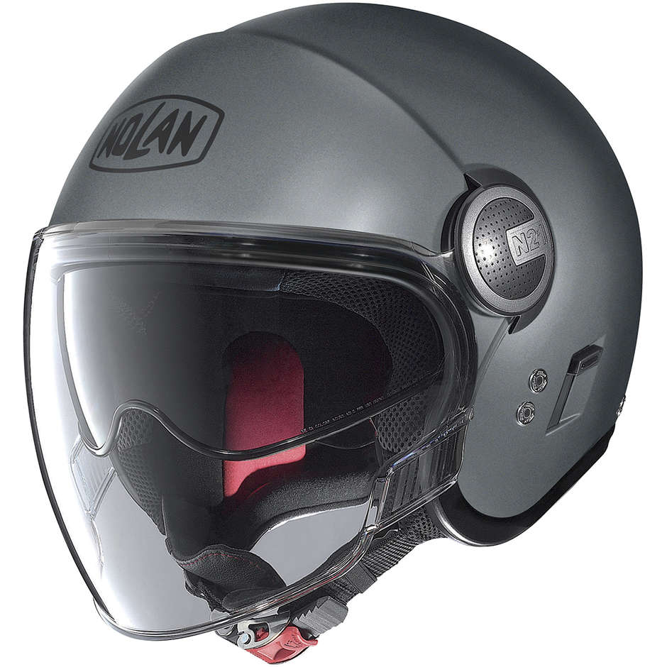 Nolan N21 VISOR CLASSIC 102 Vulcan Gray Matt Motorcycle Helmet