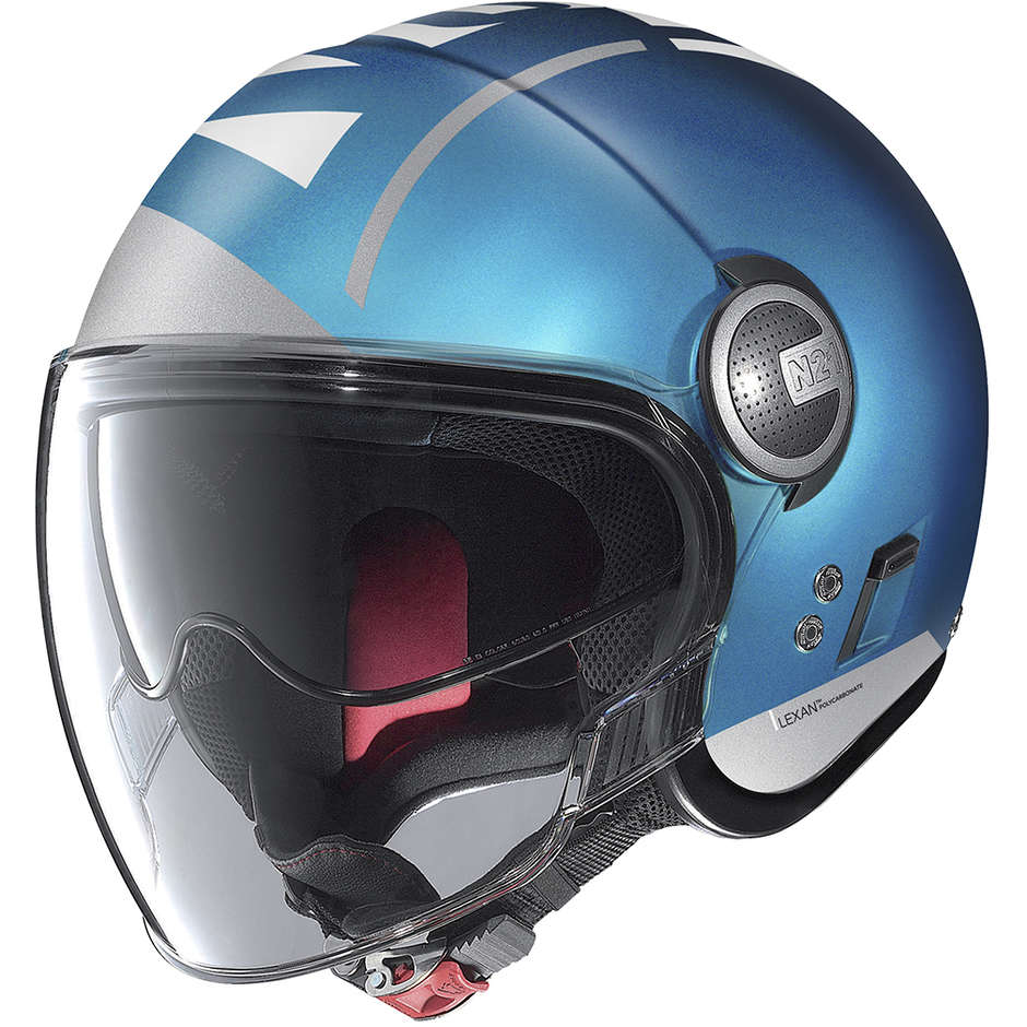 Nolan N21 Visor Motorcycle Helmet AVANT-GARDE 080 Sapphire Blue Opaque