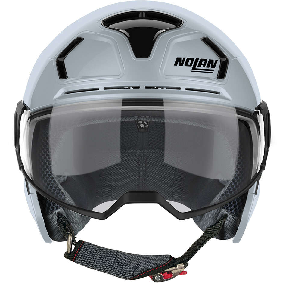 Nolan N30-4 T CLASSIC 006 Jet Motorcycle Helmet Sapphire White