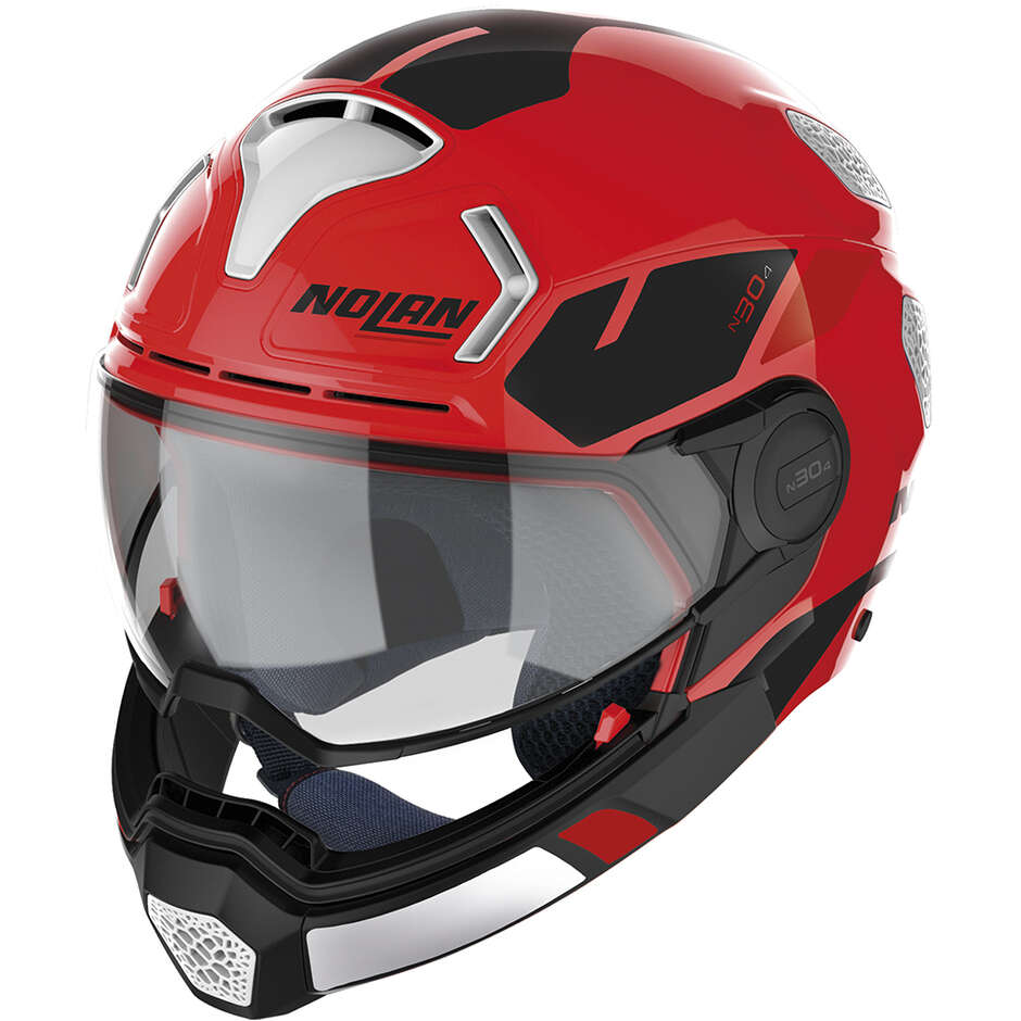 Nolan N30-4 TP BLAZER 026 Rosso Corsa Crossover Motorcycle Helmet