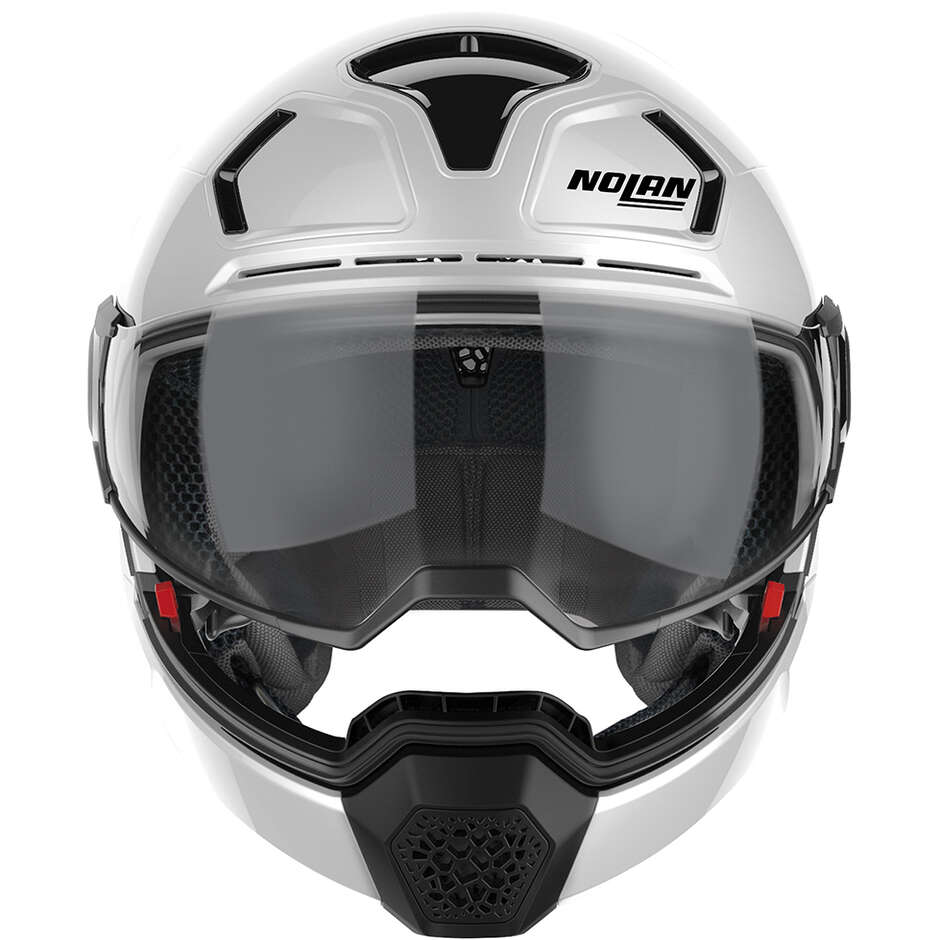 Nolan N30-4 TP CLASSIC 005 Crossover Motorcycle Helmet White Metal