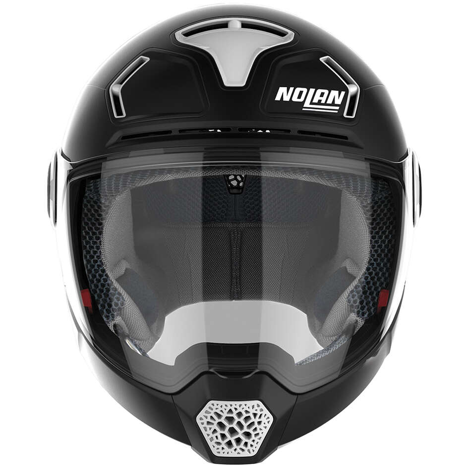 Nolan N30-4 VP INCEPTION 027 Matt Black White Crossover Motorcycle Helmet