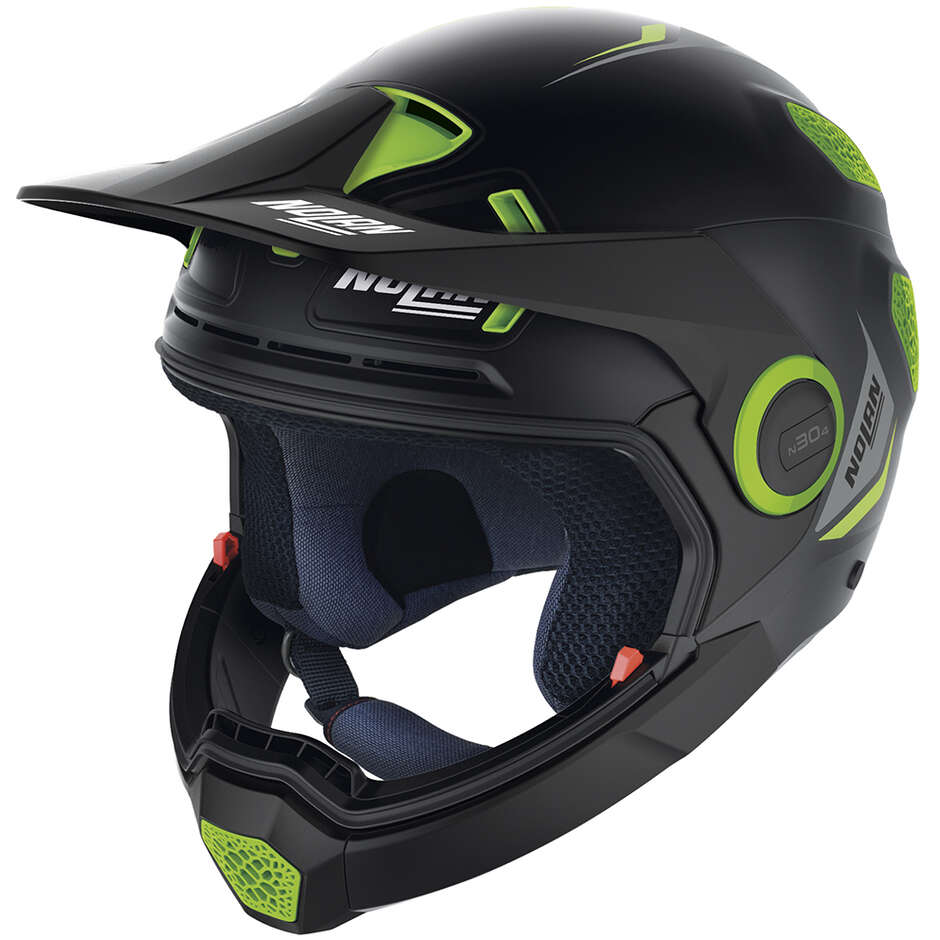 Nolan N30-4 XP INCEPTION 021 Crossover Motorcycle Helmet Matt Black Green