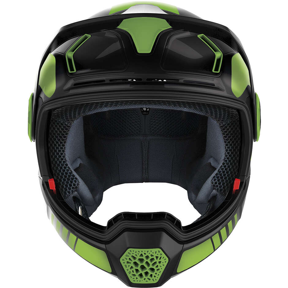 Nolan N30-4 XP UNCHARTED 026 Crossover Motorcycle Helmet Black Green