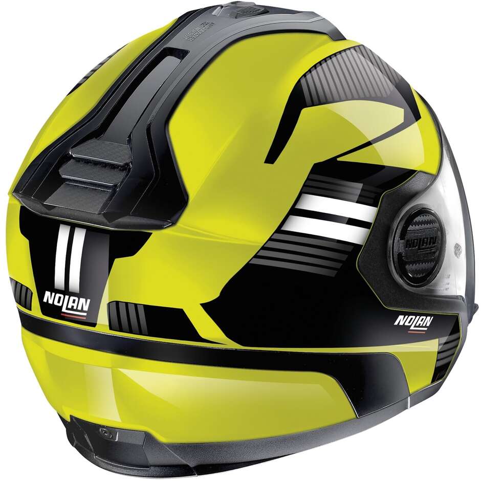 Nolan N40-5 06 CROSSWALK N-COM 036 Black Yellow Motorcycle Jet Helmet
