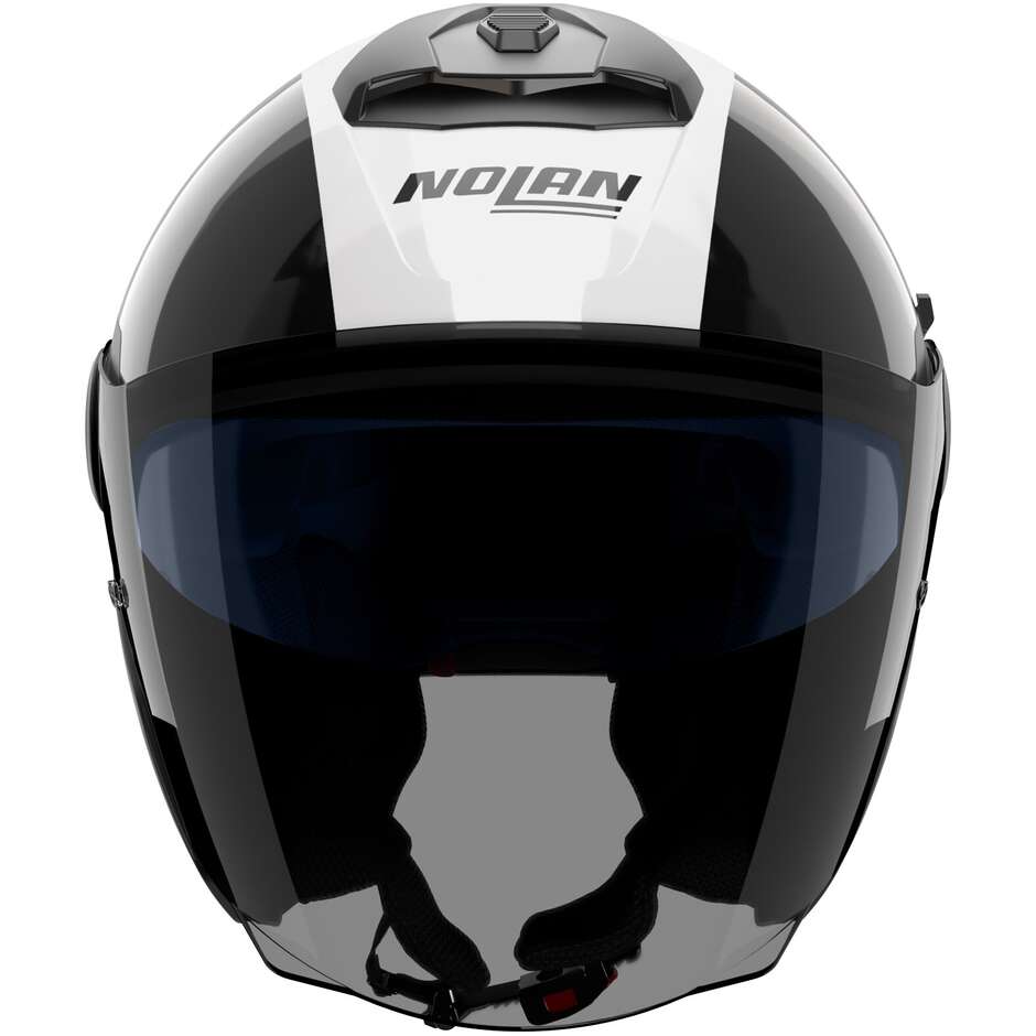 Nolan N40-5 06 INTEGRO 342 Jet Motorcycle Helmet White Black Italy Metal