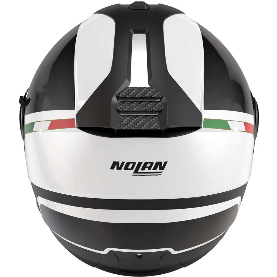 Nolan N40-5 06 INTEGRO 342 Jet Motorcycle Helmet White Black Italy Metal