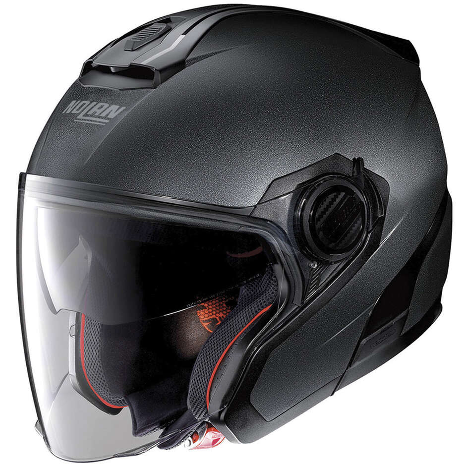 Nolan N40-5 06 SPECIAL N-COM 009 Jet Motorcycle Helmet Black Graphite