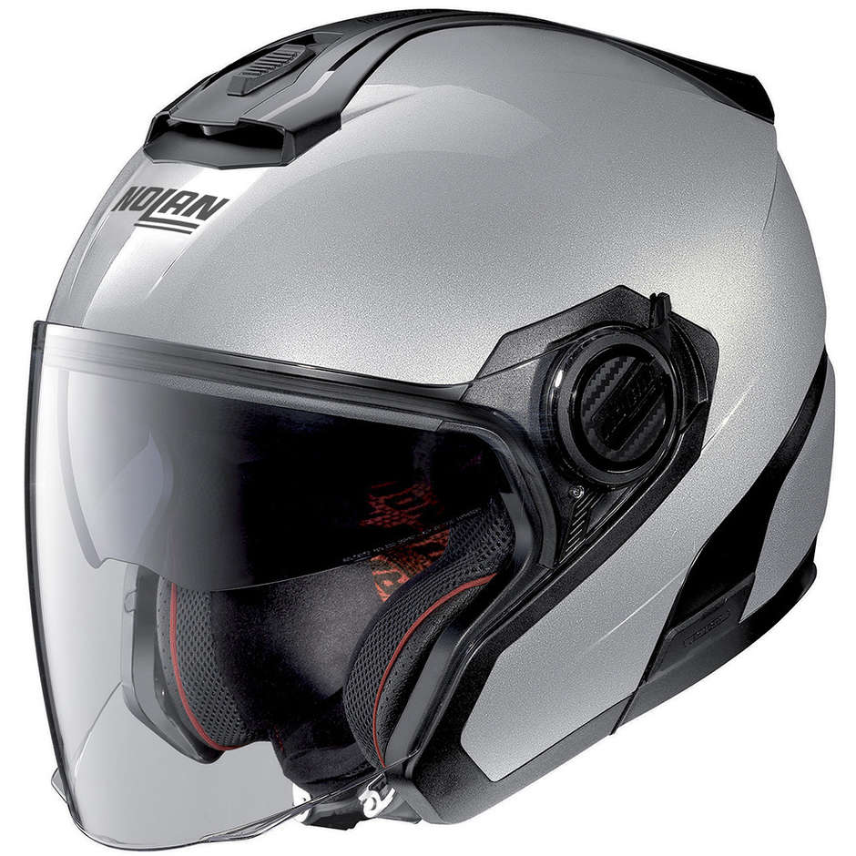 Nolan N40.5 Special N-com 011 Silver Helmet Helmet Double Visor