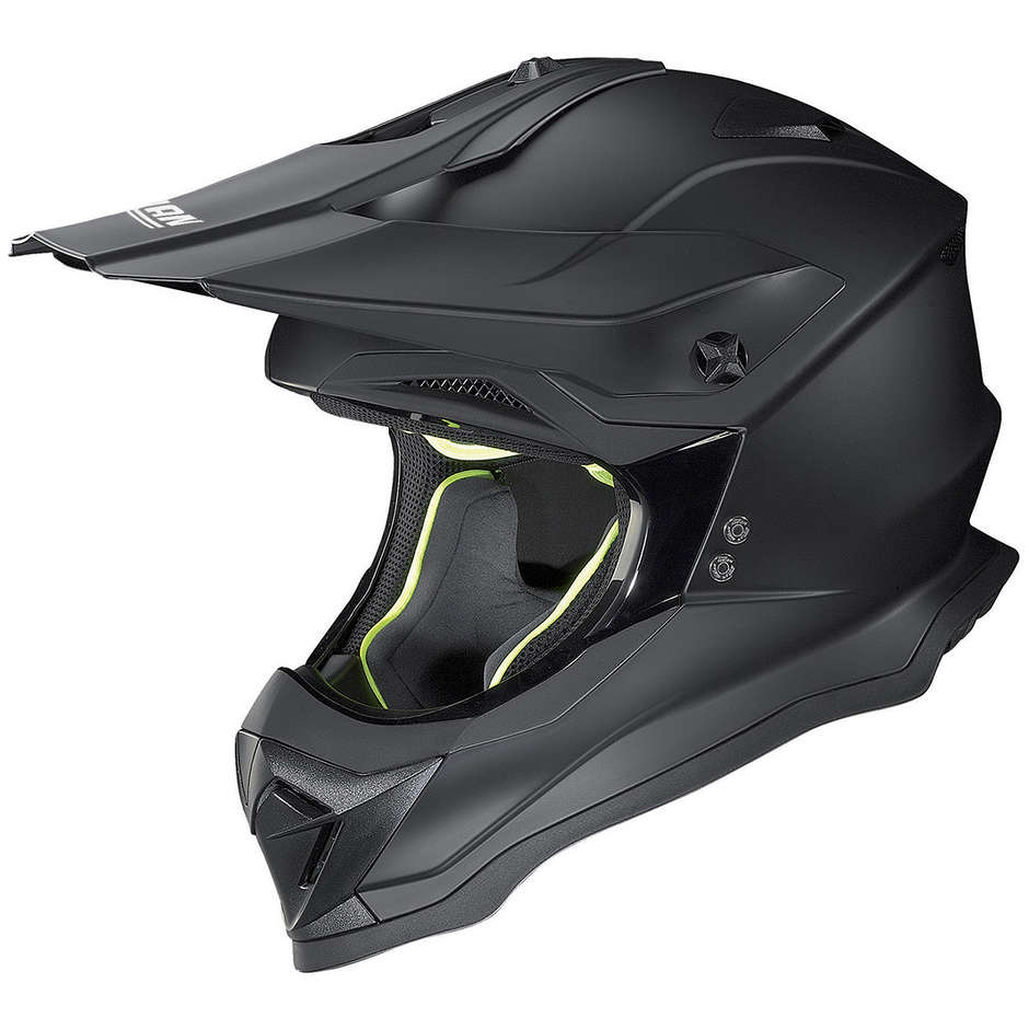 Nolan N53 Smart 010 Black Enduro Motorcycle Helmet
