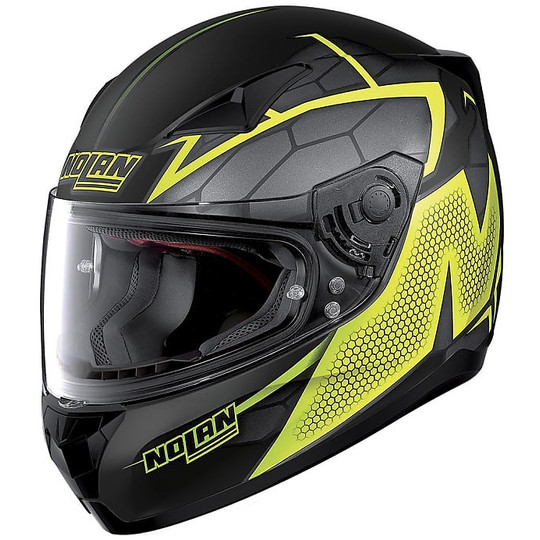 Nolan N60.5 Hexagon 016 Full Nero Moto Helmet