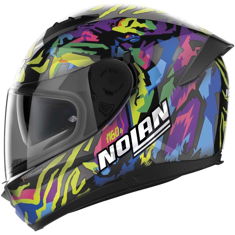 Nolan N60-6 BARRIO 068 Multicolor Full Face Motorcycle Helmet