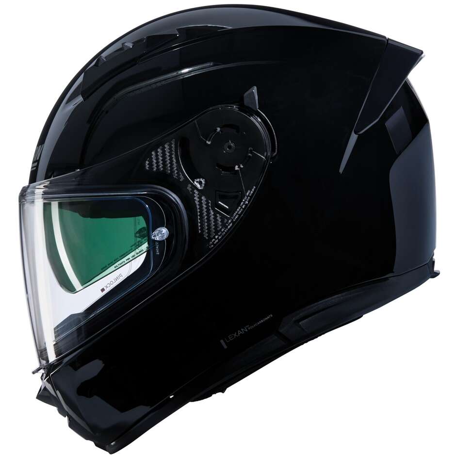 Casque de moto intégral Nolan N60-6 CLASSIC 301 noir brillant