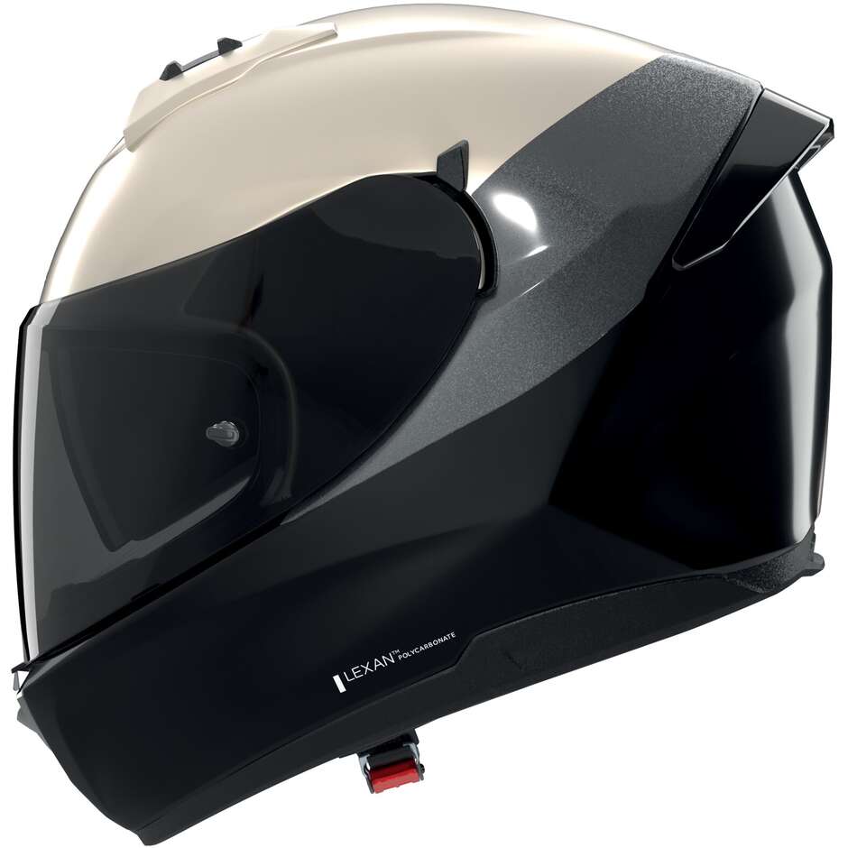 Nolan N60-6 Integralhelm Motorrad SONDERLACKIERUNG 346 Schwarz Elfenbein Anthrazit Glänzend