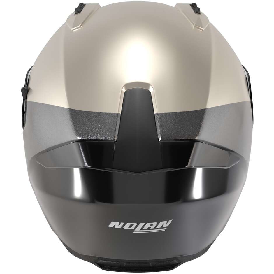 Nolan N60-6 Integralhelm Motorrad SONDERLACKIERUNG 346 Schwarz Elfenbein Anthrazit Glänzend