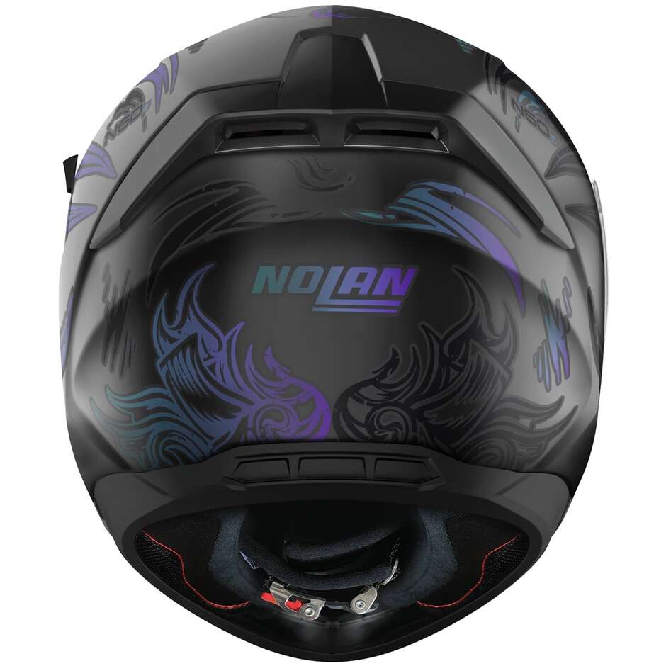 Nolan N60-6 MUSE 072 Casque de moto intégral violet mat irisé