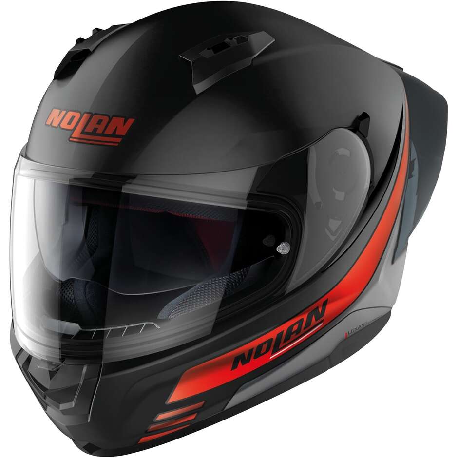 Nolan N60-6 SPORT OUTSET 021 Matt Red Full Face Motorcycle Helmet