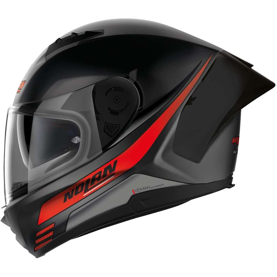 Nolan N60-6 SPORT OUTSET 021 Matt Red Full Face Motorcycle Helmet