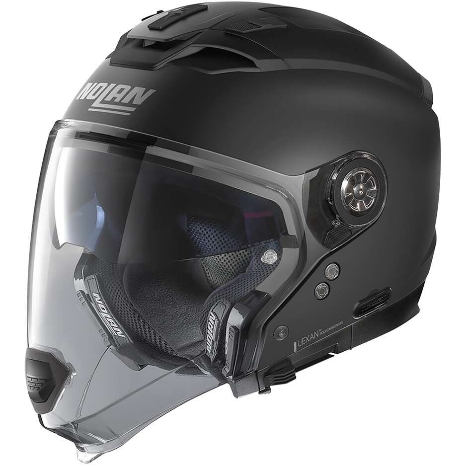 Nolan N70-2 GT 06 JETPACK N-COM 063 Matt Black Orange Crossover Motorcycle Helmet