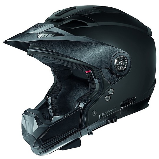 Nolan N70.2 N-Class GTL Crossover Motorcycle Helmet Classic N-Com 003 Polished Black