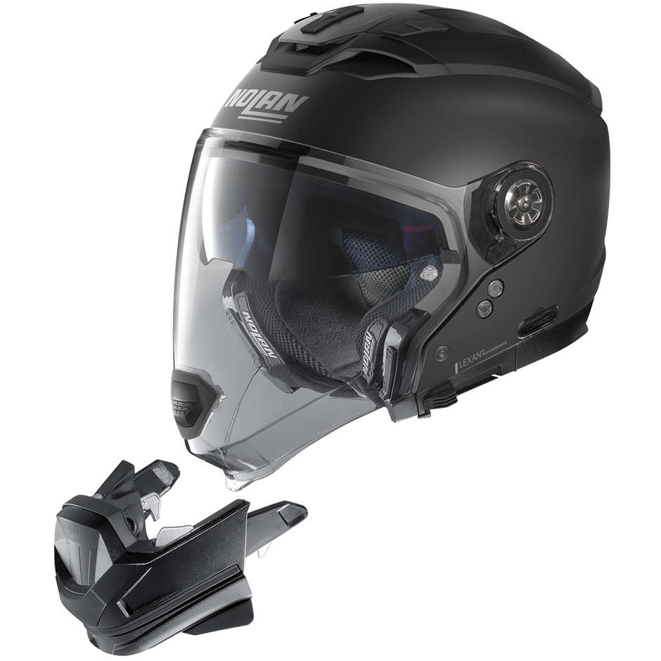 Nolan N70.2 ON-OFF Crossover Motorcycle Helmet Classic GT N-Com 010 Matt Black