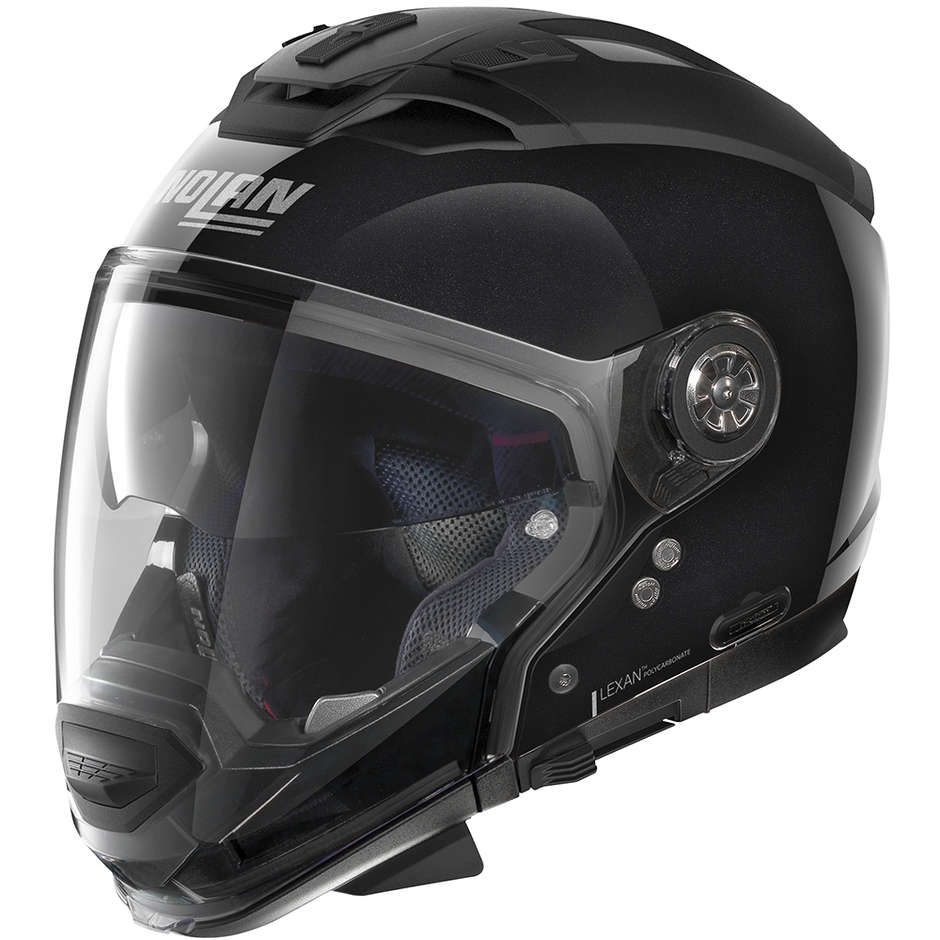 Nolan N70.2 ON-OFF Crossover Motorcycle Helmet GT Special N-Com 012 Polished Black