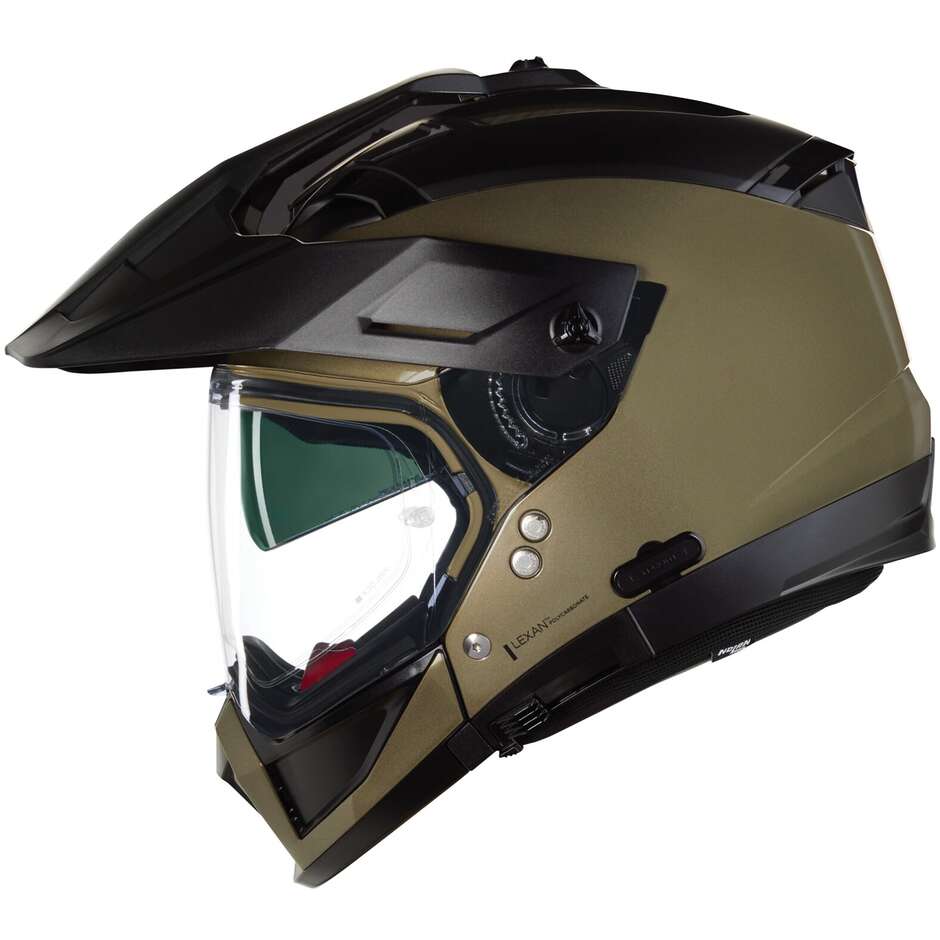 Nolan N70-2 X 06 CLASSICO NOBILE 314 Pietra Black Gloss Crossover Motorcycle Helmet