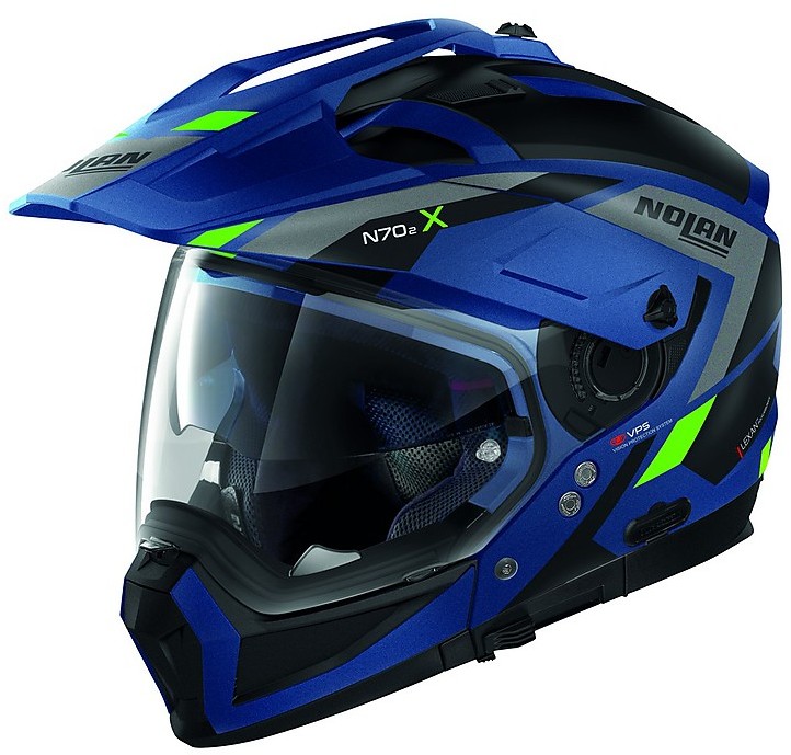 Nolan N70.2x Crossover ON-OFF Motorcycle Helmet Grandes Alpes N-Com 025