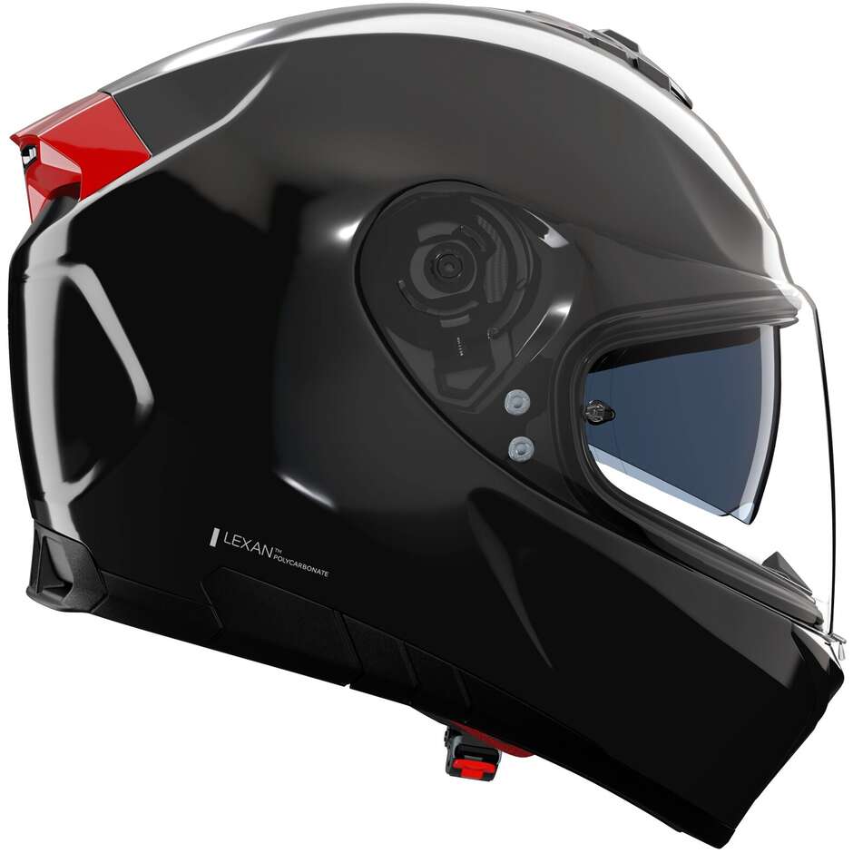 Nolan N80-8 CLASSICO NOBILE 335 Full Face Motorcycle Helmet Glossy Black Red