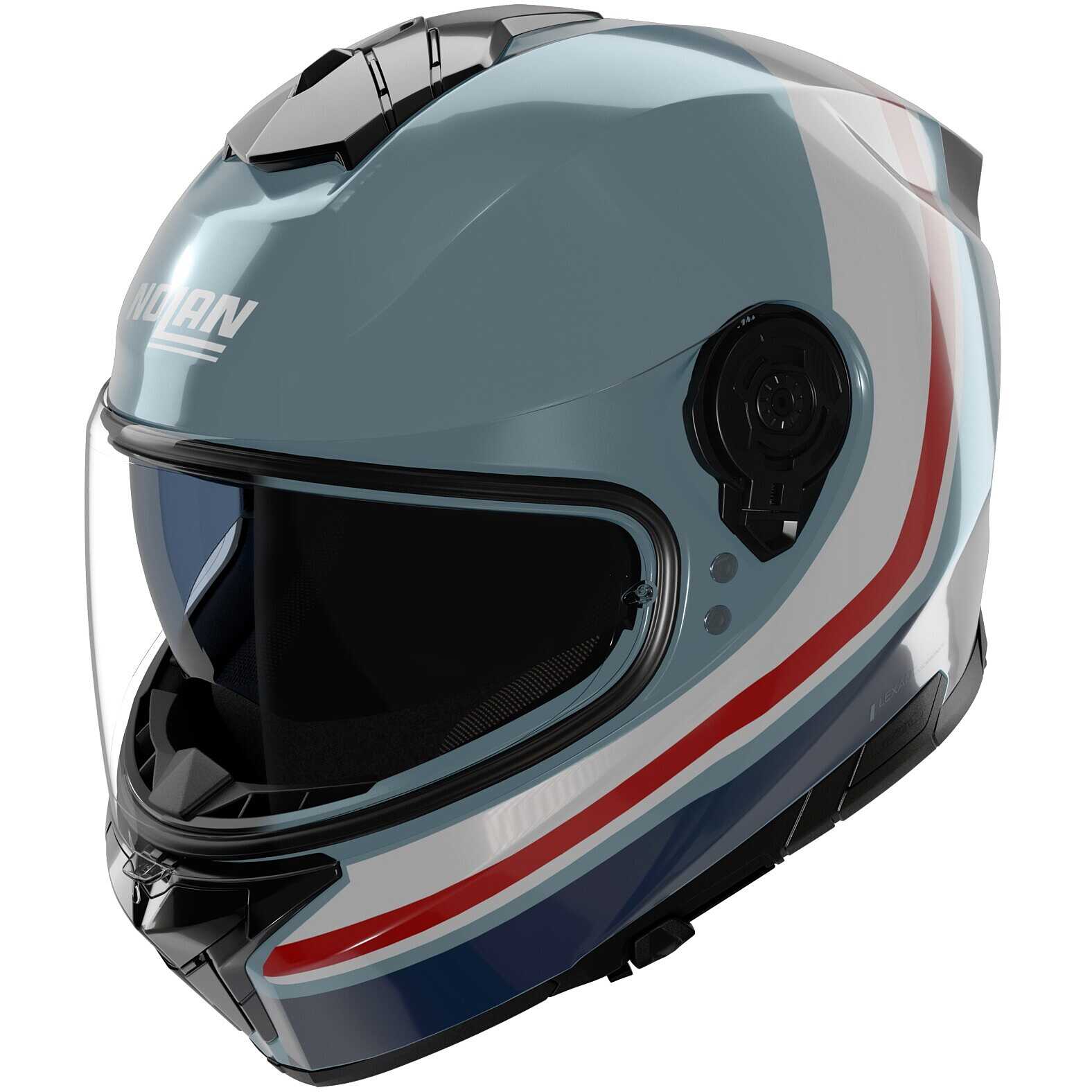 grey nolan helmets Clip Retention) N100-6 Classico 303 Gloss – Regina Specialties An timeless proposition for the N60 EM MOTO | Nolan N90-3