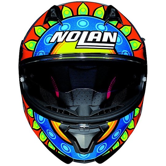 Nolan N87 Integral Motorcycle Helmet Gemini Replica N-Com 054 C. Davies Polished