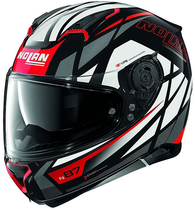 Nolan N87 Integral Motorcycle Helmet Originality N-Com 065 Black